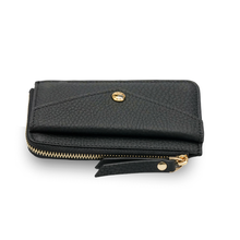 Cargar imagen en el visor de la galería, YOUZ Monedero de Cuero Personalizado - NEGRO