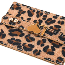 Cargar imagen en el visor de la galería, UMBI Tarjetero de Cuero Personalizado - LEOPARDO