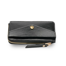 Cargar imagen en el visor de la galería, UMBI Monedero de Cuero Personalizado - NEGRO