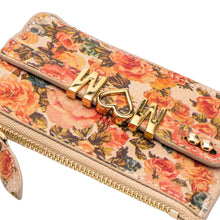 Cargar imagen en el visor de la galería, UMBI Monedero Mini de Cuero Personalizado - FLORAL