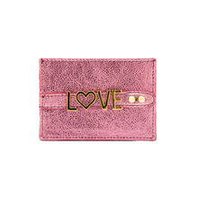 Cargar imagen en el visor de la galería, UMBI Tarjetero de Cuero Personalizado - ROSA
