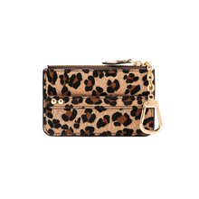Cargar imagen en el visor de la galería, UMBI Monedero Mini de Cuero Personalizado - LEOPARDO

