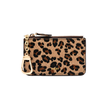 Cargar imagen en el visor de la galería, UMBI Monedero Mini de Cuero Personalizado - LEOPARDO
