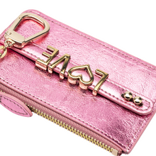 Cargar imagen en el visor de la galería, UMBI Monedero Mini de Cuero Personalizado - ROSA

